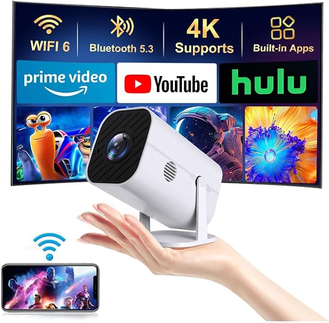 Mini projector gift for homebodies