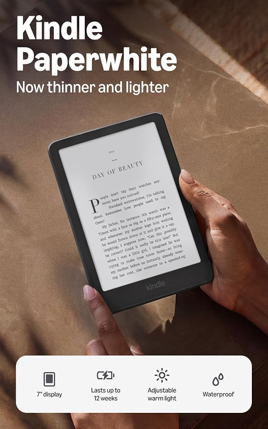 Kindle Paperwhite gift for homebodies