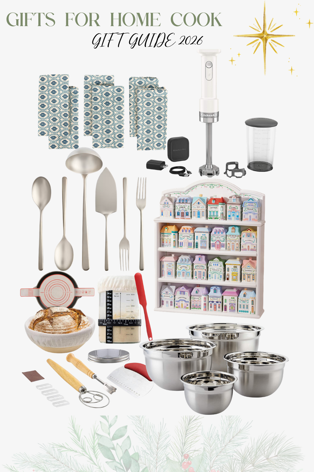 Gifts for the Home Cook quick shop collage