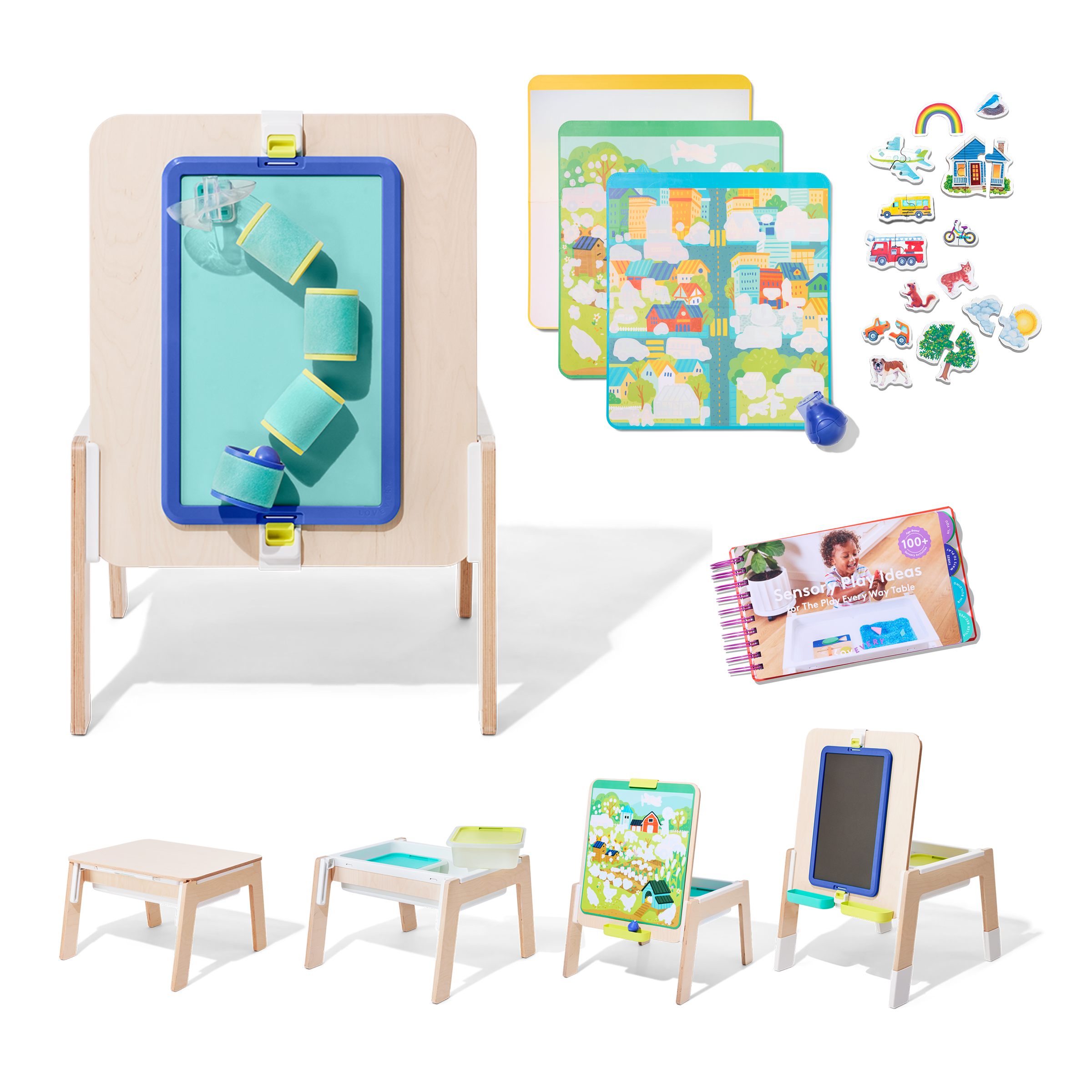 Lovevery Play Every Way Table for building, art and sensory play