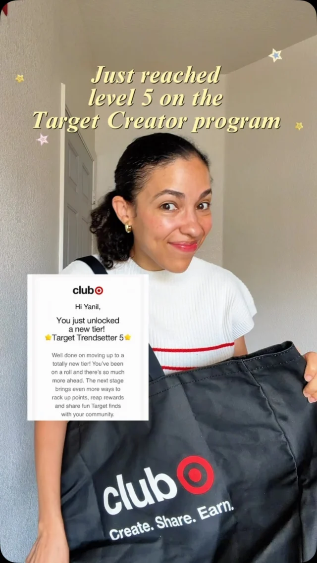 This is your sign to apply to the @target creator program ! 

Join with the link in my bio! Or comment and I’ll send it to you ☺️

#Targetcreator #targetpartner #smallcontentcreator